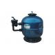 Professional Side Mount Acryl Swimming Pool Sand Filters , Inground pool sand filter
