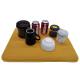38x50cm Solid Colors Microfiber Dish Drying Mat  For Drying Dish Cups  Bottles