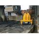 60t Turkey foundry plant battery flat steel scrap transfer car on curving rails