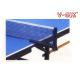 Blue / Black Color Table Tennis Post Easily Folding For Indoor Recreation