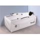 Large Whirlpool Tub With LED Light Shower Unit , Jet Spa Tub For Household
