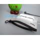 EVA Plastic Promotional Gift Packaging Bag Slider Zipper Bags With Ring Holder, Eco-friendly Slider Zipper Flat Matt Pla