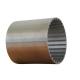 Custom Johnson pipe Wedge Wire Wrapped Screen Steel Drum Filter Tube for Fish Pond Supplier