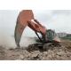 Powerful Breaking Force Digger Arm To Break Hard Rock / Soil Excavator Spare Parts