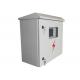 Outdoor Indoor Stainless Steel Electrical Cabinet / Anti Rust Metal Distribution