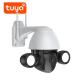 3MP Tuya Ring Outdoor Floodlight Camera PTZ Waterproof 128G Memory