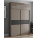 240cm Height MDF Hotel Room Cabinet Multi Color Choices With Two Sliding Doors