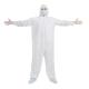 EN1186 FDA Non Woven Disposable Coverall Hooded Coverall Suit Moisture Permeable