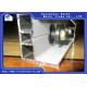 Home Safe Invisible Grilles Aluminium Rail Track Milk White / Grey Color