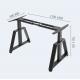 80 kgs Capacity Modern White Telescopic Metal Coffee Sit Table with Lifting Mechanism