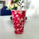 90mm Clear Plastic Disposable Ice Coffee Cups with Custom Offset Printing