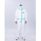 Dustproof Polymer Medical Protective Coverall Disposable Isolation