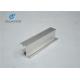 5.98 Meter Silver Anodized Aluminium Window Profiles Polished Surface Treatment