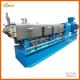 Blue Granulating Compounding Twin Screw Extruder Machine ISO9001 Certification