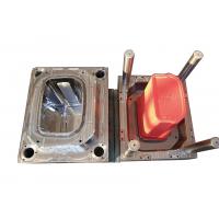 RAL PP Carrying Shopping Basket S136 Injection Mold Tooling
