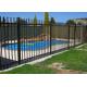Anti Corrosion Pool Security Fence , 2100x2400mm Galvanized Tube Fencing