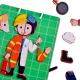 Different Uniforms Cognitive Magnetic Puzzle Game for Kids Gift