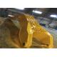 Yellow Color Durable Long Reach Arm Boom For Excavators To Desilting River