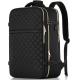 Large Flight Approved Carry On Water Resistant Anti-Theft Casual  Travel Bag Fit 17 Inch Laptop with USB Charging Port