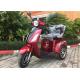 Durable Cargo Tricycle Motorcycle Three Wheels 20AH Battery Long Lifespan