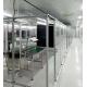 Assembly Line Vertical Flow Class100 Cleanroom Booth With Operation Table