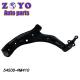 2000- Nissan Sentra B16 Front Lower Control Arm with Year 2000- and Part Number K620358