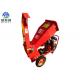 Compact Pull Behind Wood Chipper , Tree Branch Shredder Chipper Machine