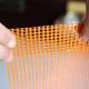 Different colors fire - proof fiberglass mesh used for construction material