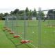Orange Customized Temporary Fence Panels For Environmental Protection Areas