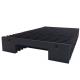 Rectangular Accordion Bellow Cover Plastic Nylon Material For Lifting Table