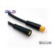 12 Volt IP65 Waterproof Power Cable Connector Material For Electric Bike