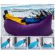 Inflatable Banana Sleeping Bag Hangout Lounger Air Camping Sofa Beach Sleep Bed