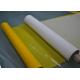 Yellow 50 72T - 55 Polyester Screen Printing Mesh For Textile Good Antistatic