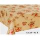 PVC Film Washable Table Cloth Embossed Clear Plastic Table Cover 1.37m Width