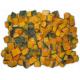 Grade A IQF Frozen Food , Individual Quick Freezing Pumpkin Dice / Slice