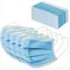 High Filtration 3 Ply Disposable Mask / Disposable Blue Mask Earloop Flat Style
