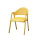 Wooden Armrest Dining Chair 48x45x72cm Endurable Environmentally Friendly