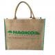 Eco Friendly Jute Tote Bags For Grocery Shopping OEM ODM Acceptable