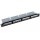 19 24 Port Rack Mount Patch Panel Cat6 110-IDC UTP Unshielded For Cabling