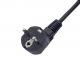 KC Korea Power Cable , 16A 250V C5 C13 3 Pin Plug Extension Laptop Power Cable