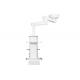 Light Double Arm Revolving Pendant Medical Gas Pendant for Surgical (Type 2)