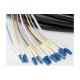 SM/MM UPC/APC LC Fiber Optic Cable , Multimode Fiber Patch Cord For Outdoor / Indoor