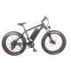 48V 750w Geared Motor Cycling Fat Tire Ebike With Headlight , 35km / H Speed