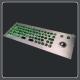 Backlit Type Industrial Keyboard With Trackball Dirt Proof Easy Installation
