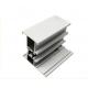Square Silver Aluminum Extruded Heat Sink Profiles With Strong Stability