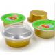 Circular aluminum foil cups Jam cup of pet food Can be heat sealing 25 ml Jam box butter box