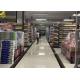 Steel Grocery Store Shelving Systems , 60-65kg/ Layer Load Convenience Store Shelving