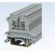 Low Contact Resistance Din Rail Terminal Blocks Voltage 300-500V 6.2/26/1.5mm