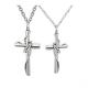 New Fashion Tagor Jewelry 316L Stainless Steel couple Pendant Necklace TYGN247