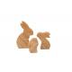 Eco-friendly Wooden 3D Building Blocks Creative Art Gift Home Ornament Decoration Solid Wood Kids Toys DIY wooden toy